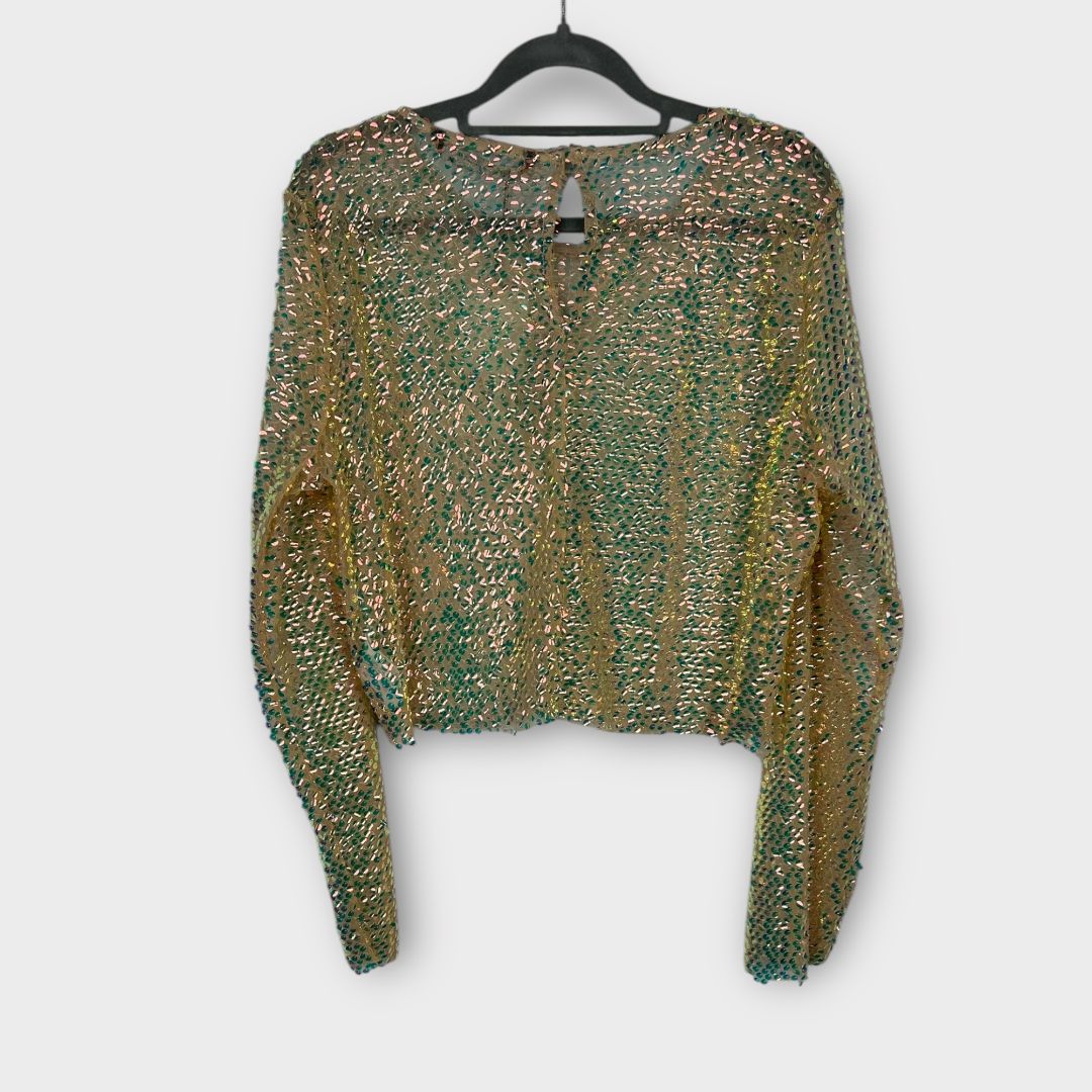 Zara Sequin Top - L